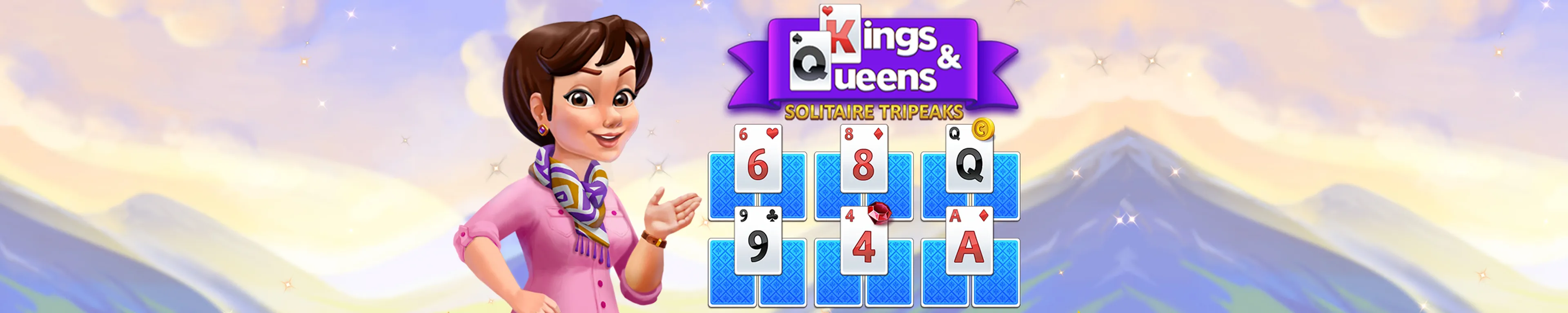Kings and Queens Solitaire Tripeaks